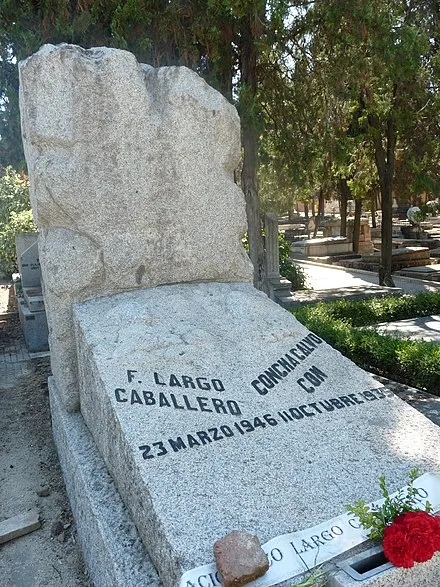 HTumba de Francisco Largo Caballero